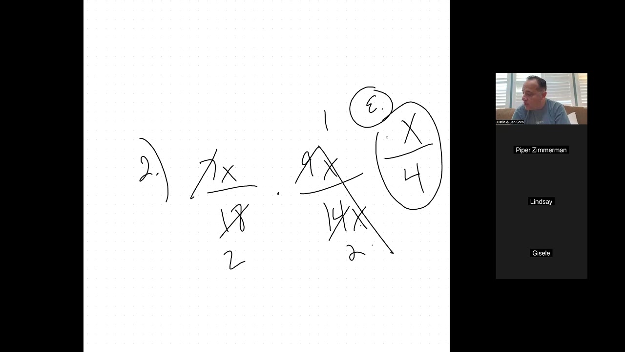 Pre Algebra - March 19th