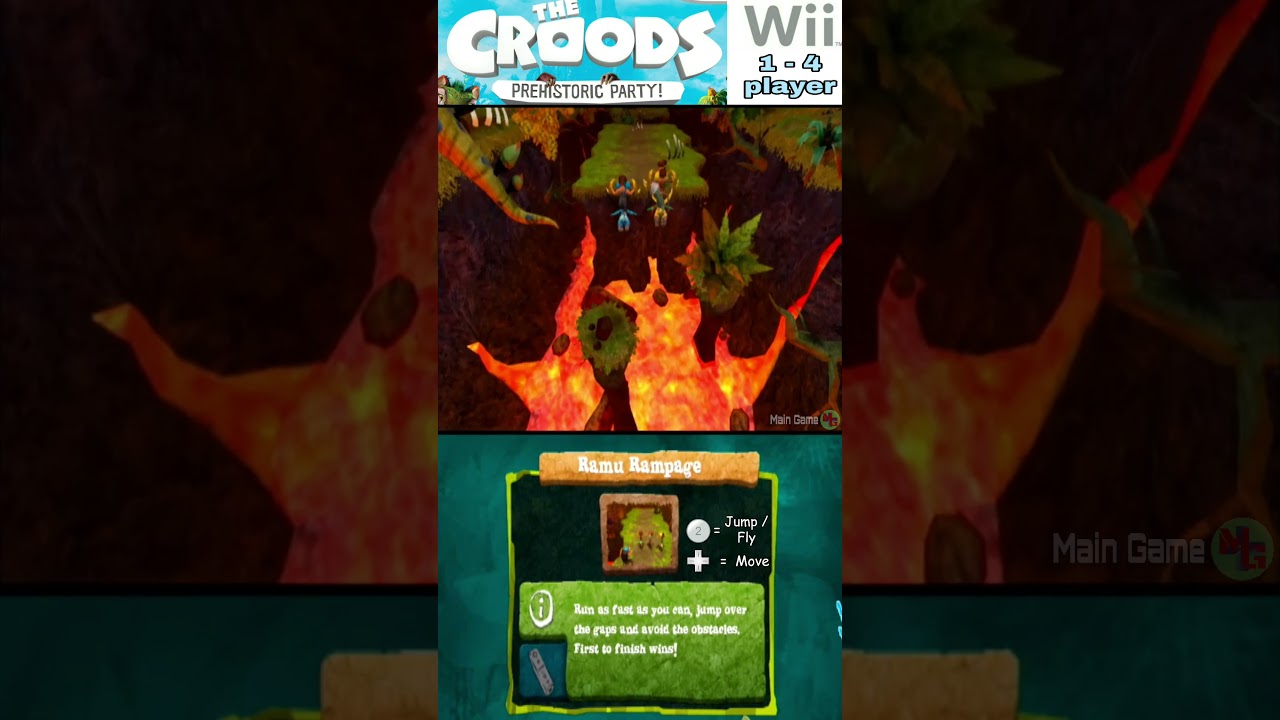 Ramu Rampage The Croods Prehistoric Party 