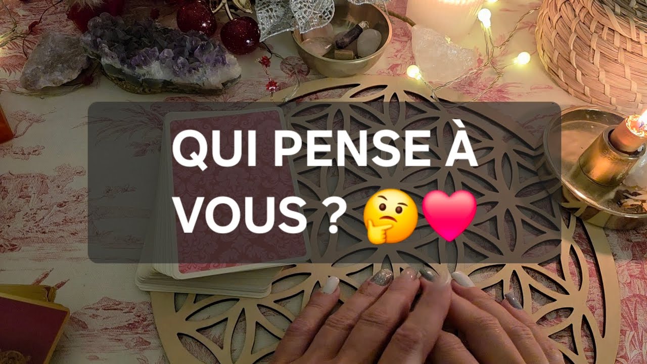 QUI PENSE À VOUS 🤔 ❤️ ?  AMOUR/vs émanez de l'abondance 💲!⚠️profiteur. 1 ♂️ ♀️ craque sur vs !🥳😉