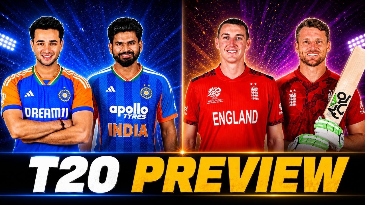 India vs England, T20 Series Preview