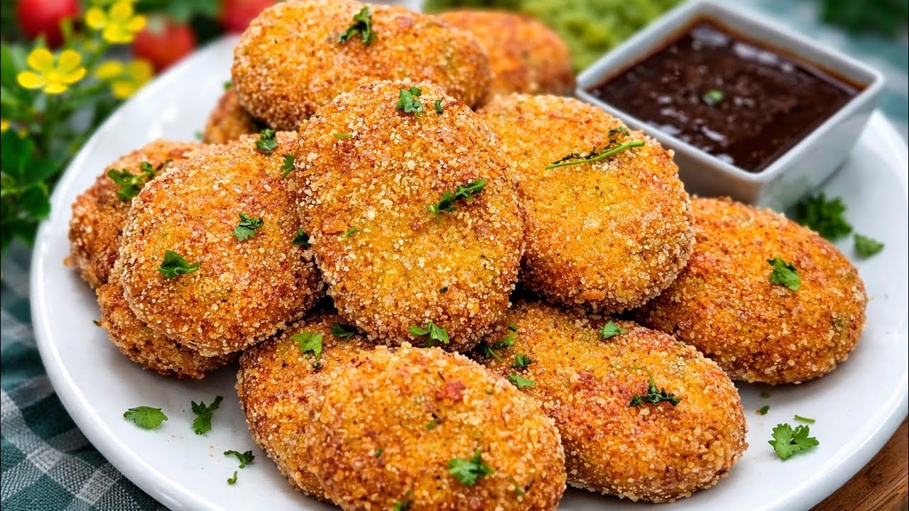 Ramzan Special Chicken Potato Croquettes 🤤 Crispy & Easy Iftar Recipe