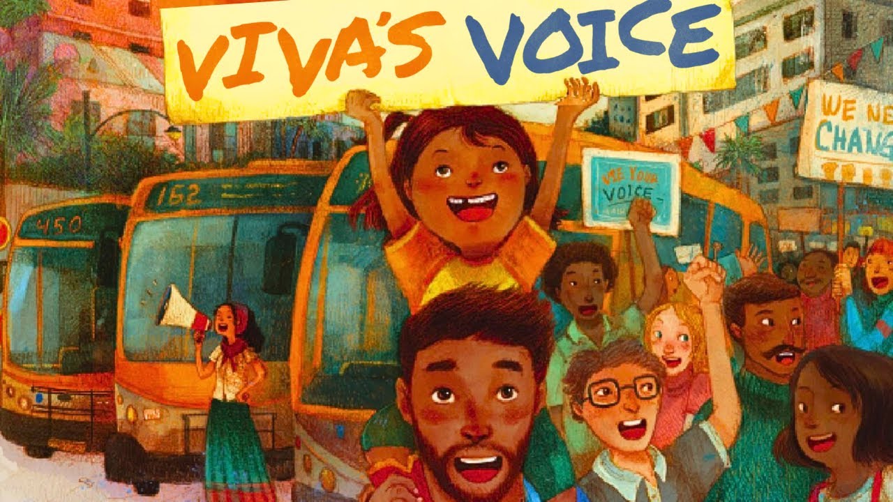😁 Viva's Voice 🚌 Kids Book Labor Day Hispanic Heritage Read Aloud Short Story