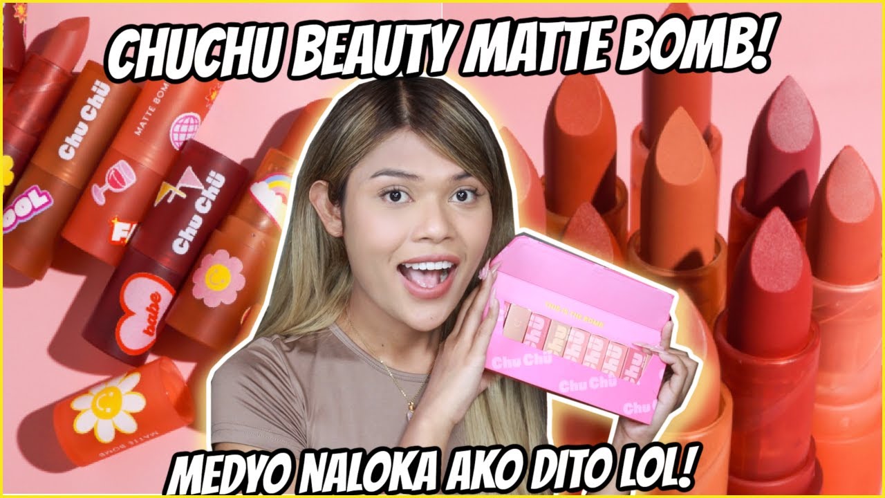 CHU CHU BEAUTY MATTE BOMB LIPSTICK REVIEW! HOY ANU NANAMAN BA TOH?!