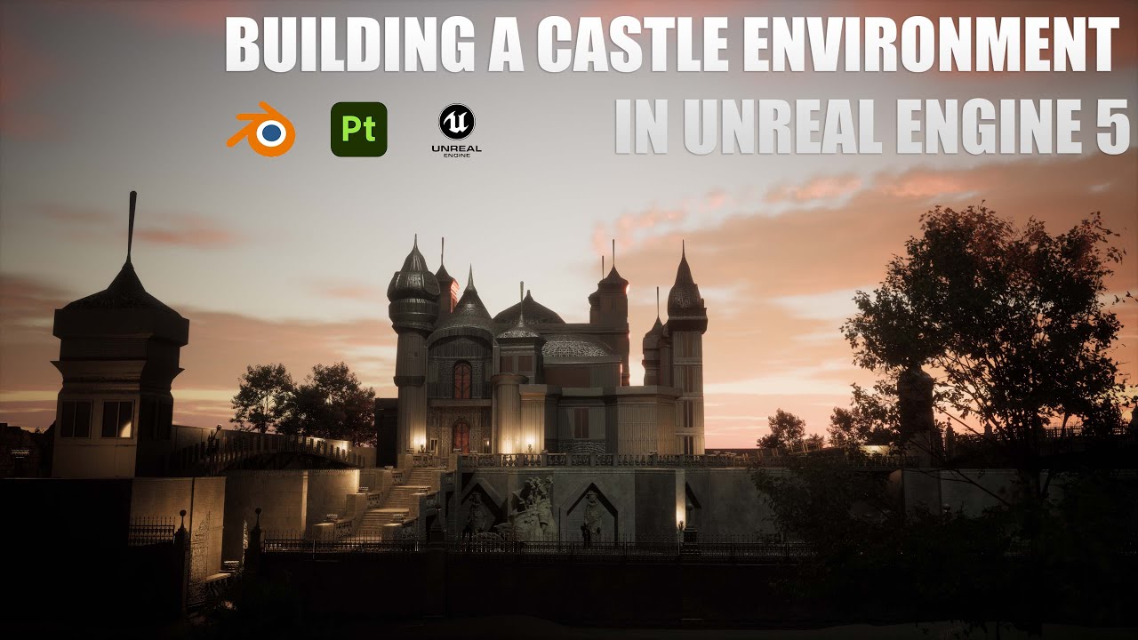 Castle Environment Timelapse in UE5