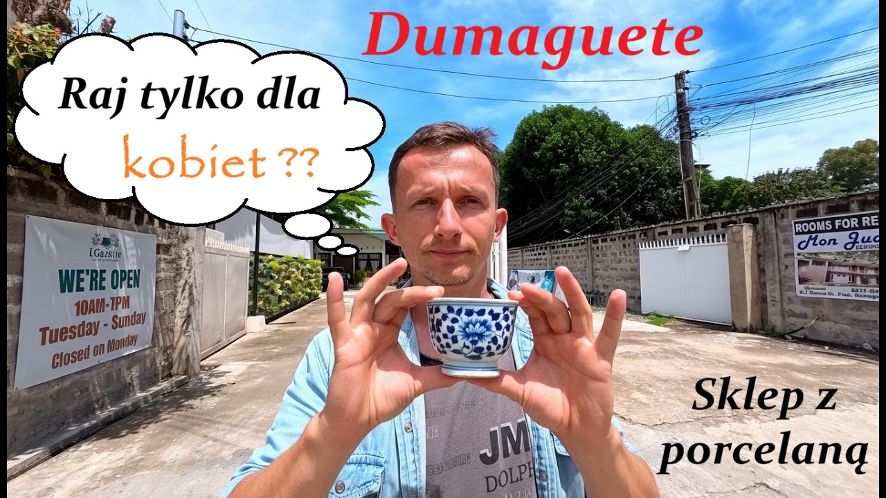 Filipiny! Odkryliśmy sklep z antykami w Dumaguete