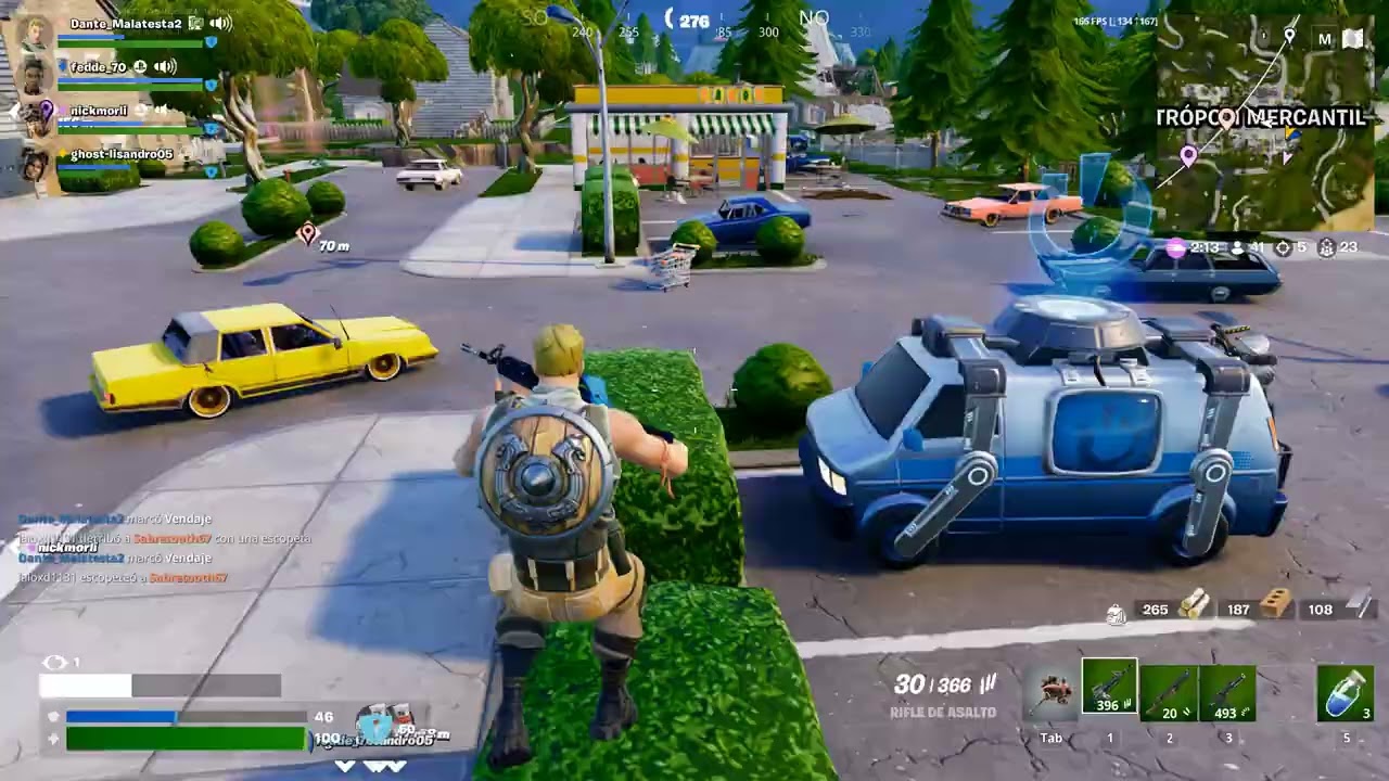 Fornite con los pibes