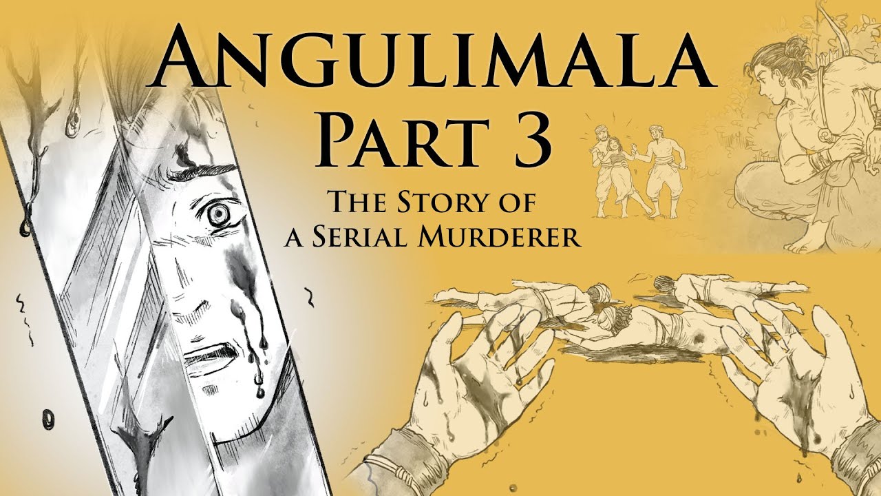 The Story of a Serial Murderer | Angulimala (Part 3) | Animated Buddhist Stories