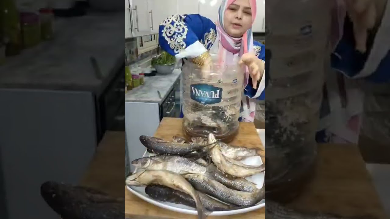 طريقة عمل الفسيخ المصري #الفسيخ #مصر