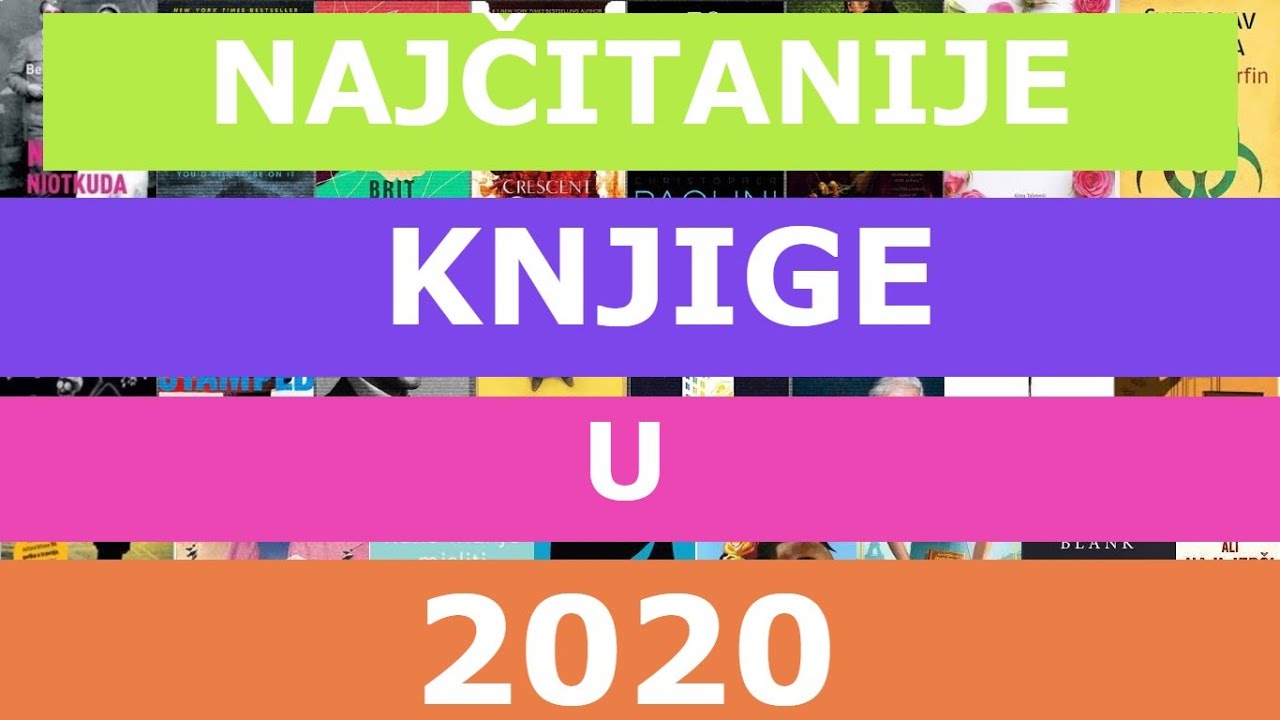 Najbolje domaće i strane knjige u 2020. godini