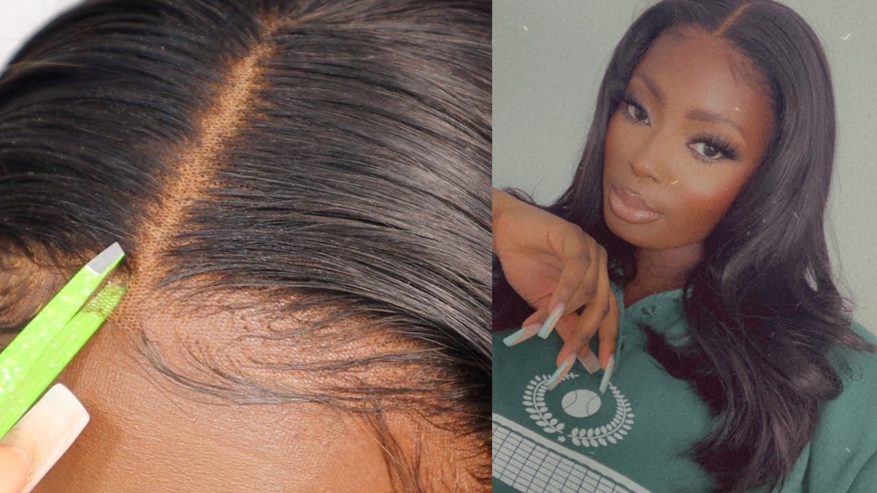 COMPLETELY GLUELESS WIG INSTALL | NO GLUE, NO ELASTIC BAND NEEDED!!! | FT NADULA HAIR