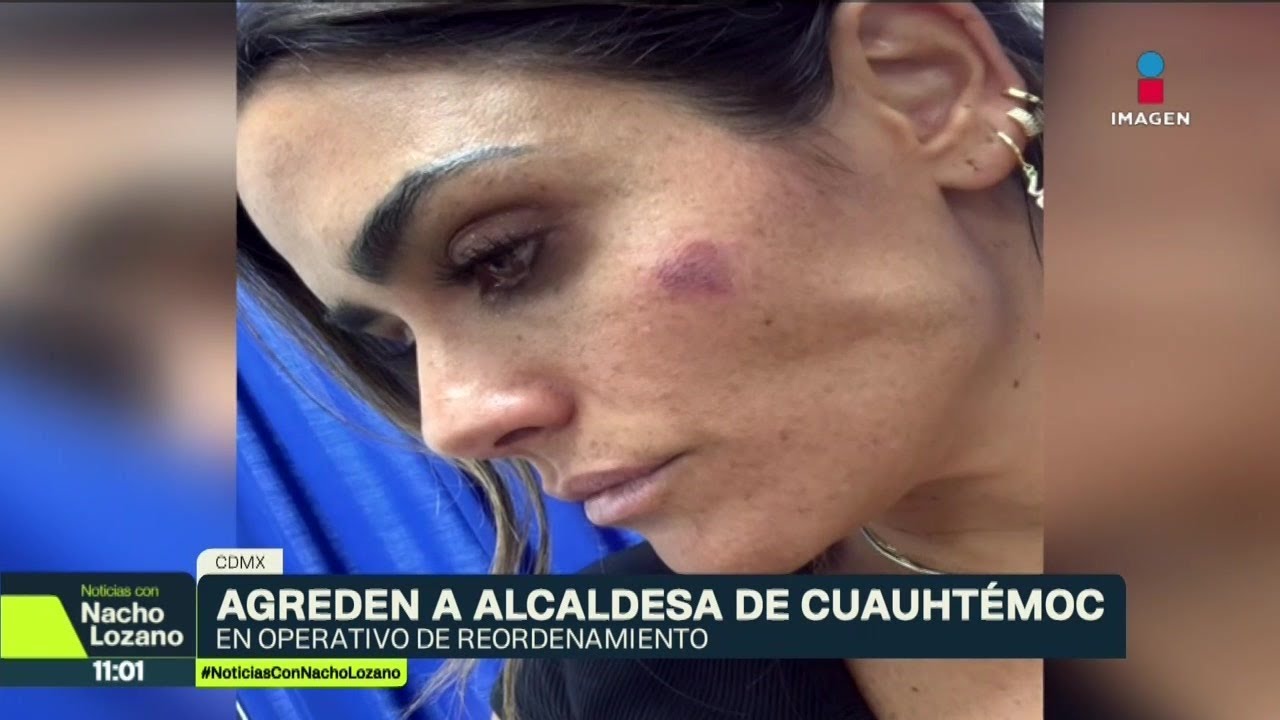 Agreden a alcaldesa de Cuauhtémoc Alessandra Rojo de la Vega | Noticias con Nacho Lozano