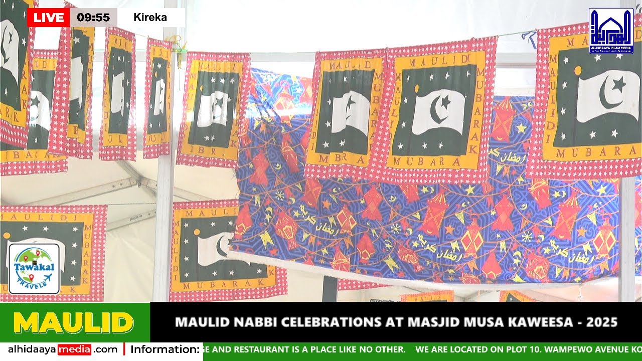 MAULID NABBI CELEBRATIONS AT MASJID MUSA KAWEESA - 2025