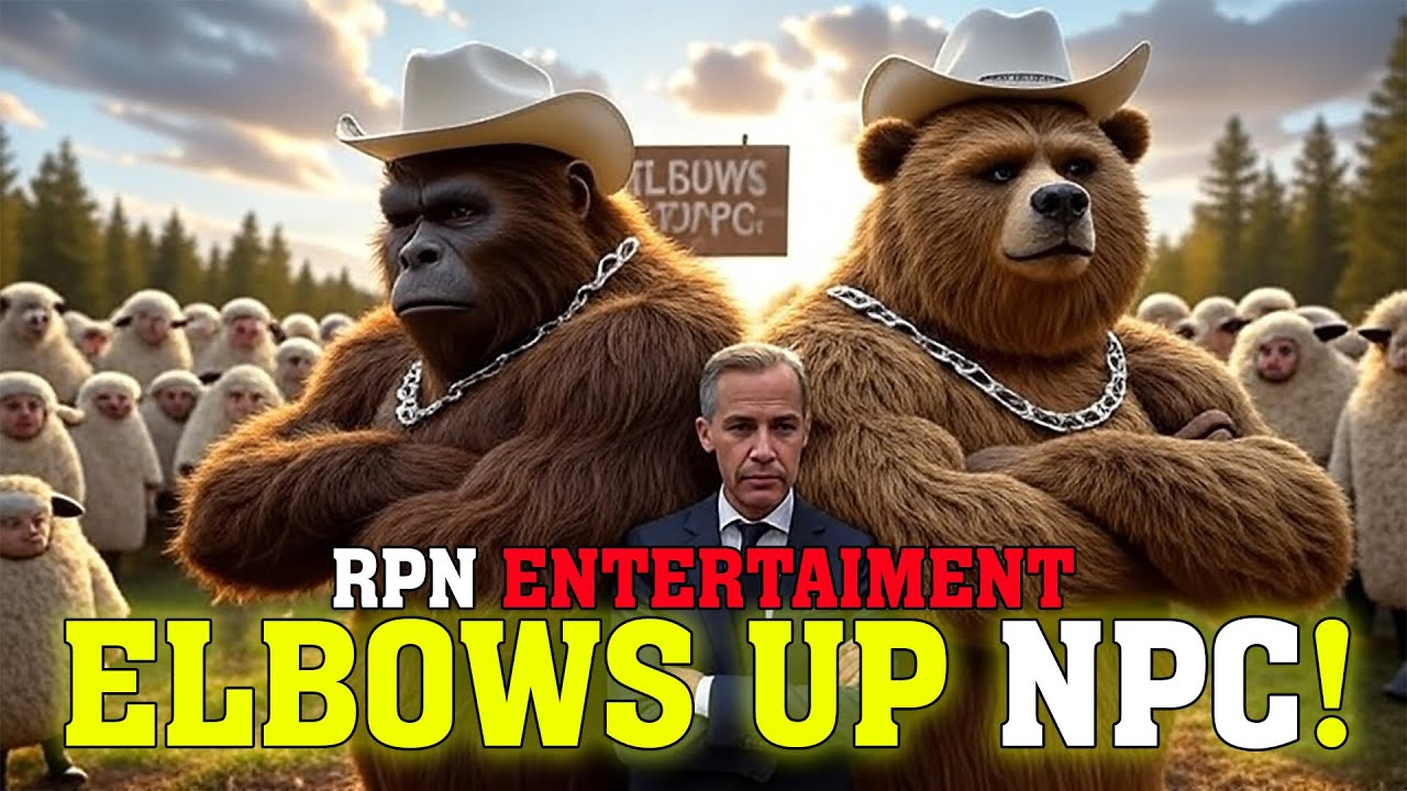 Elbows Up NPC (Official Music Video)  Country Rap Roast of Media Sheep & Mark Carney Politics