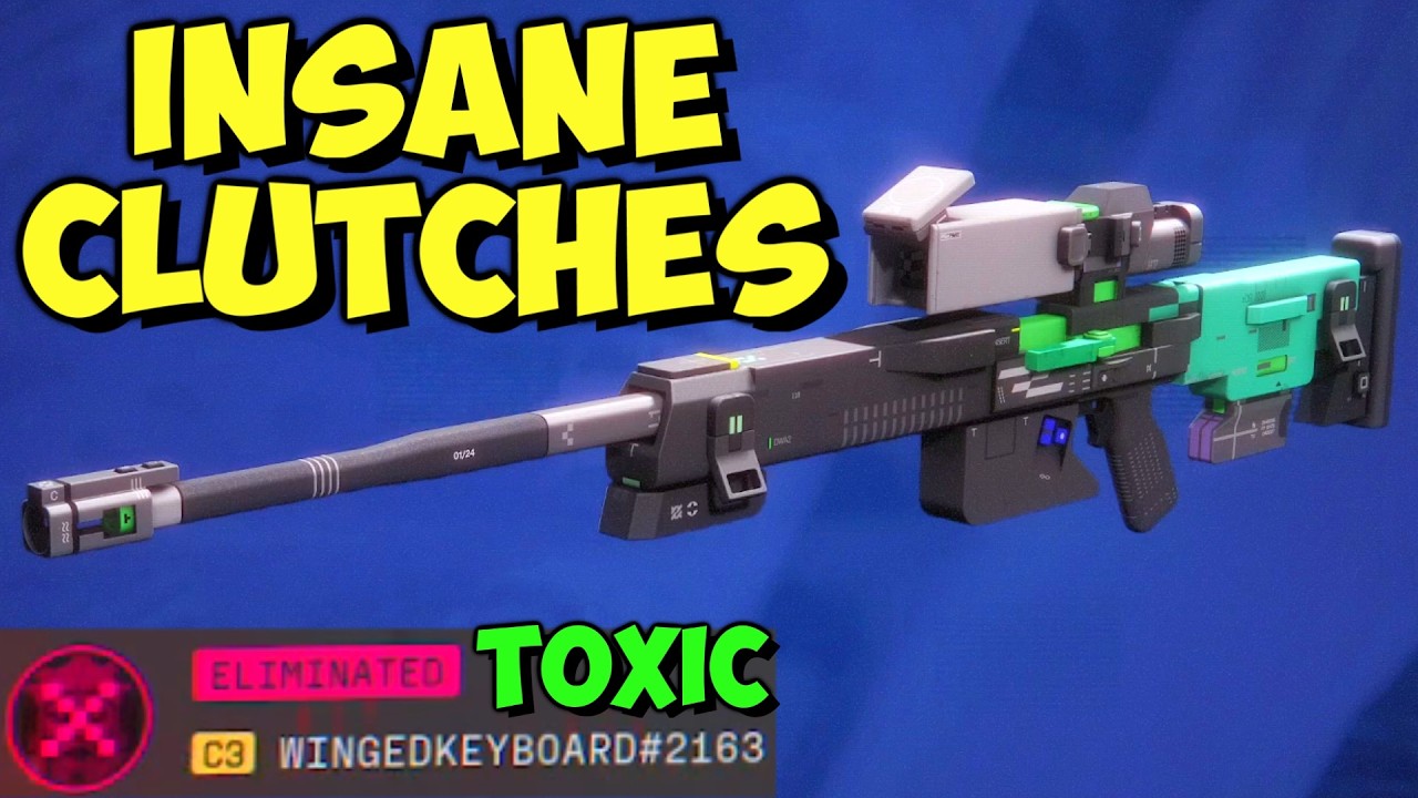 The Most INSANE Sniper Clutches you'll ever see, whilst ur friend is insanely toxic in Marathon
