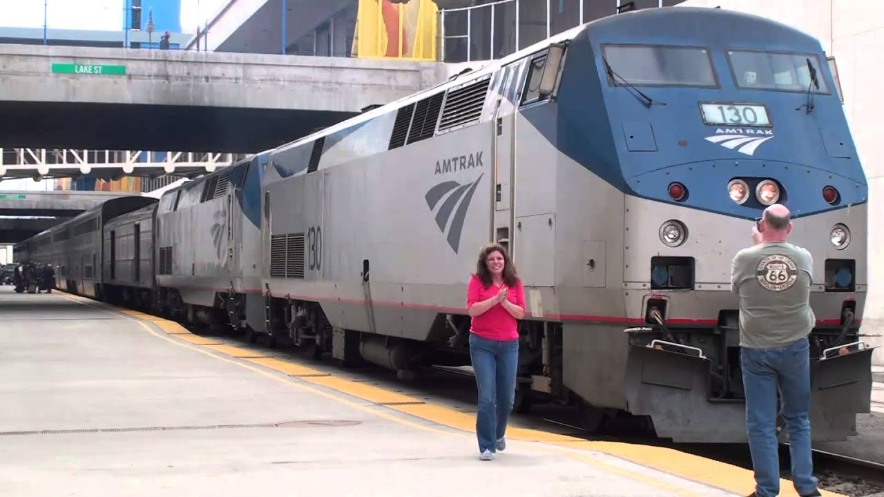AMTRAK #6, Reno Station 2-8-2013