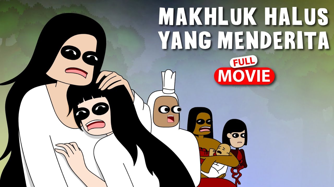 MAKHLUK HALUS YANG MENDERITA (Full) | KUNTI BESTI Eps. 2 | Kartun Hantu Lucu, Kartun horor lucu