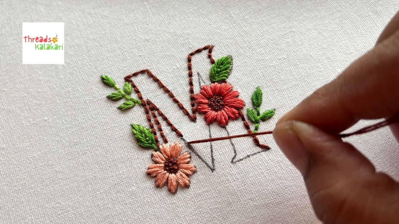 Beautiful Embroidery Stitches for Beginners/Embroidery Stitches By Hand/Embroidery Stitches/Stitches