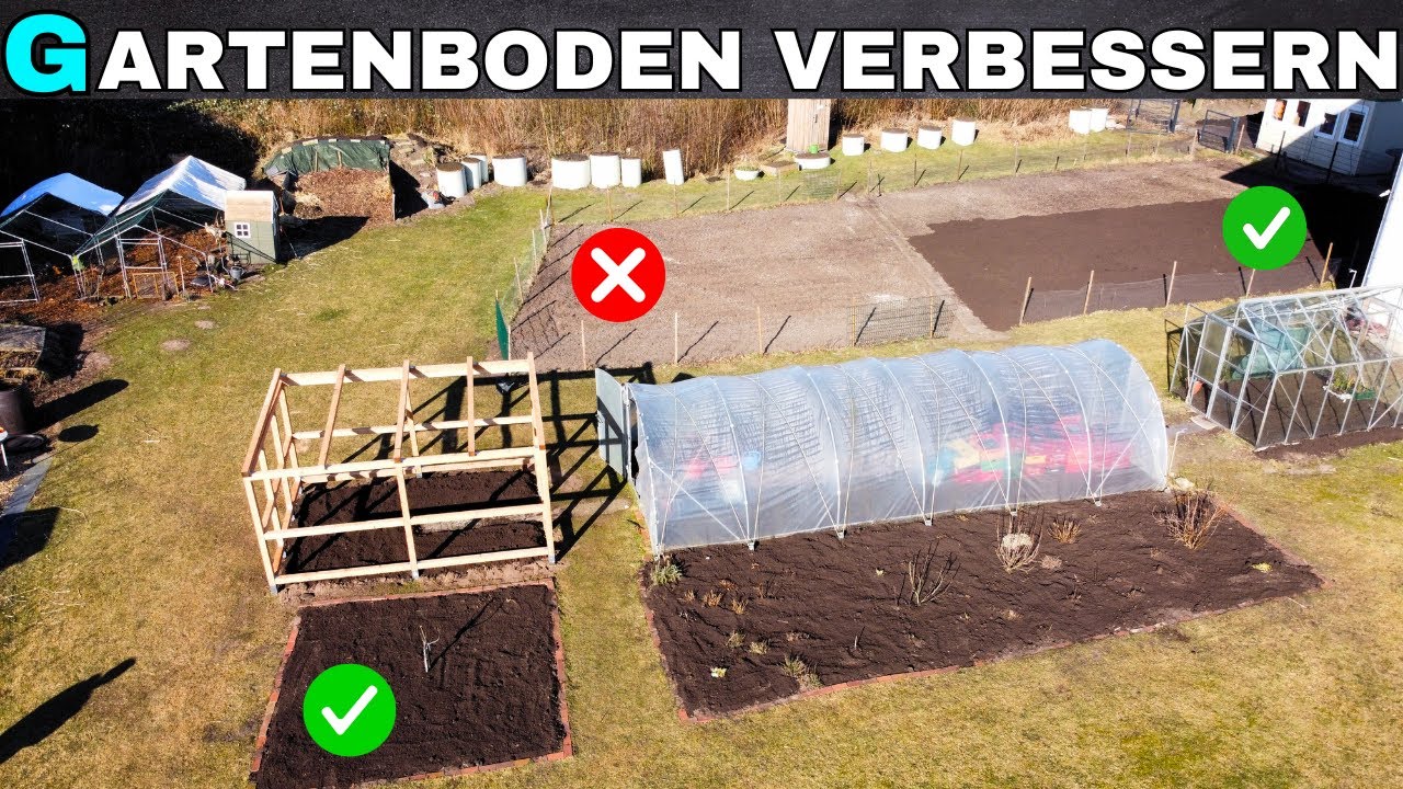 Gartenboden verbessern für eine reiche Ernte!