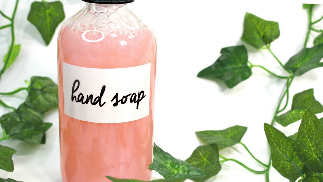 How to Make Conditioning & Hydrating Hand Soap