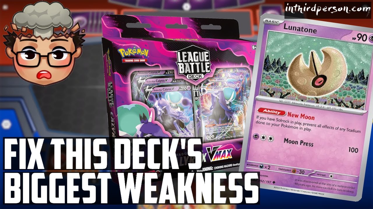 Upgrade Your Shadow Rider Calyrex VMAX League Battle Deck w/ a Path to the Peak Counter! Pokemon TCG