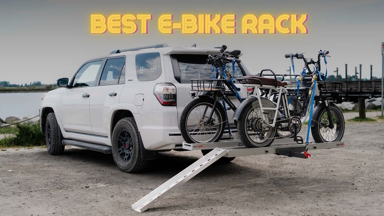 The Best and Most Affordable Double E Bike Rack?! - Black Widow Double Dirt Bike Carrier Review!