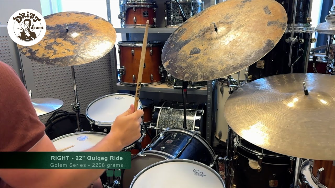 DRIFT DRUMS - Quiqeg Cymbalsmith 