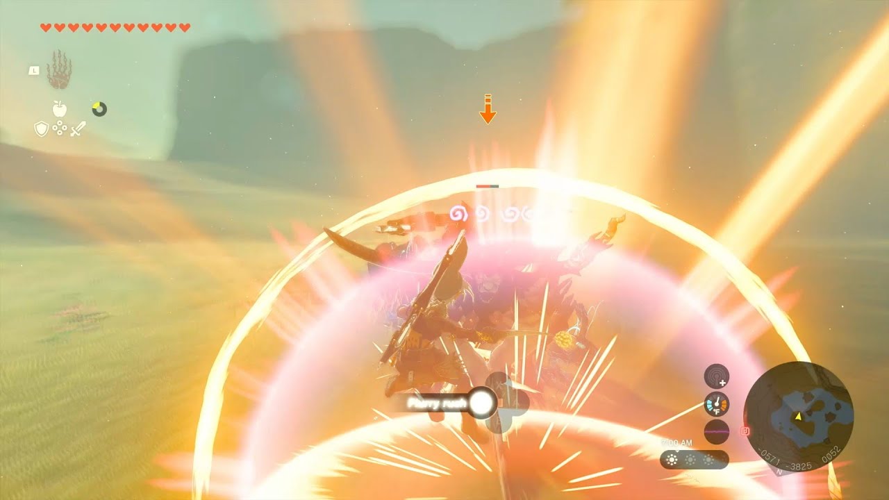 3 min of Flurry Rushes (vol 83) Fighting in Hyrule (Oct 1) #Tearsofthekingdom