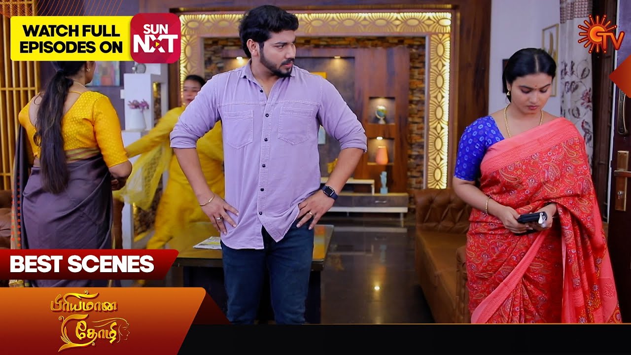 Priyamaana Thozhi - Best Scenes | 19 Feb 2024 | Tamil Serial | Sun TV