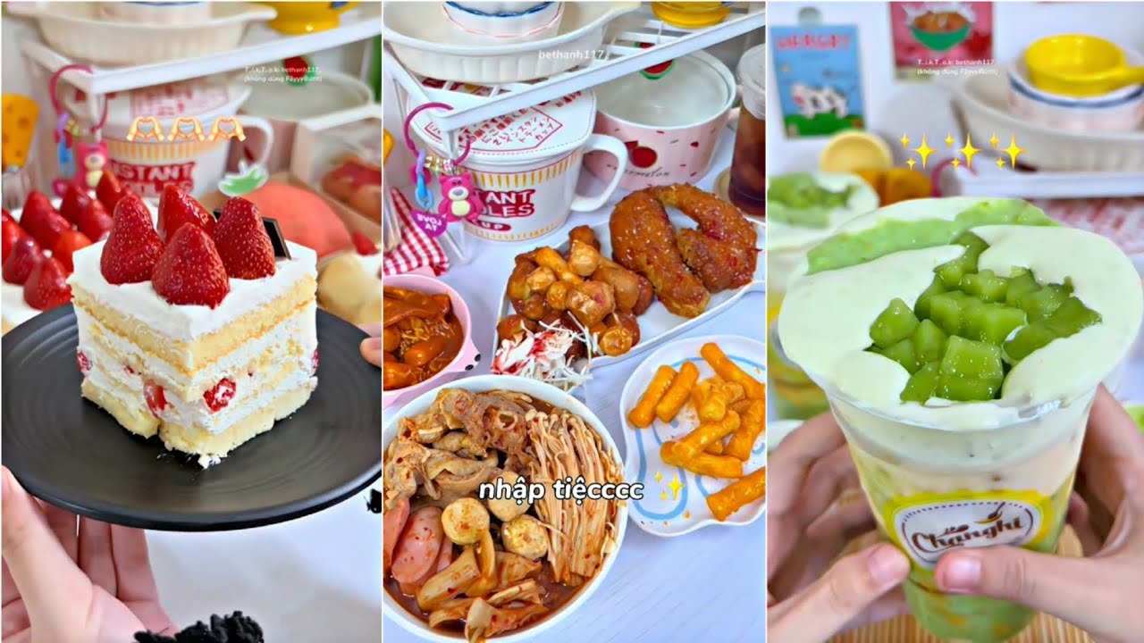 Tik Tok || Tổng Hợp Những Video Mukbang Cùng Thanh Nè ✨