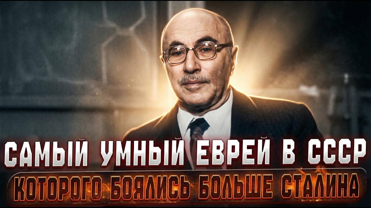 БОЯЛИСЬ БОЛЬШЕ СТАЛИНА: ЕВРЕЙ, СОЗДАВШИЙ САМОЕ СТРАШНОЕ ОРУЖИЕ СССР!