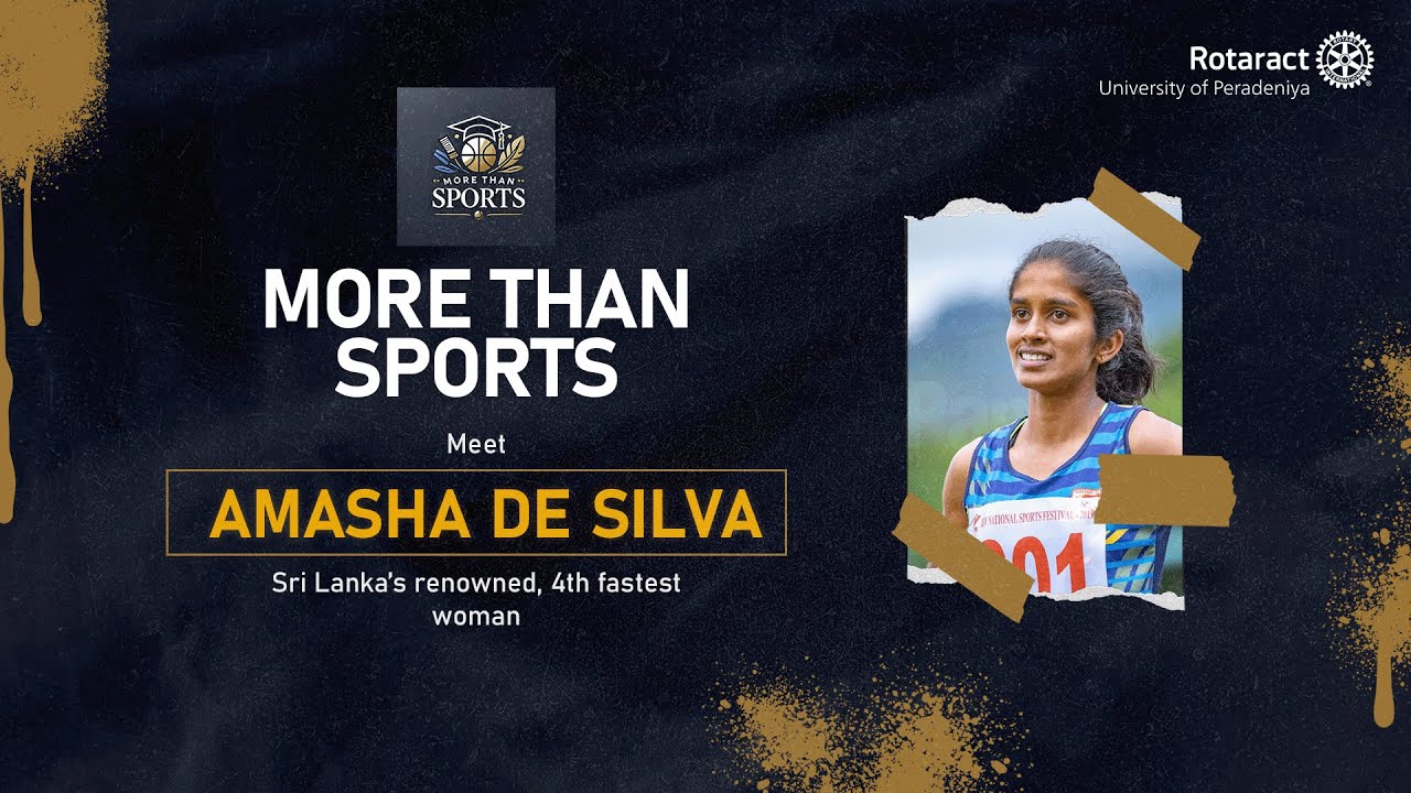 Meet Amasha De Silva with More Than Sports