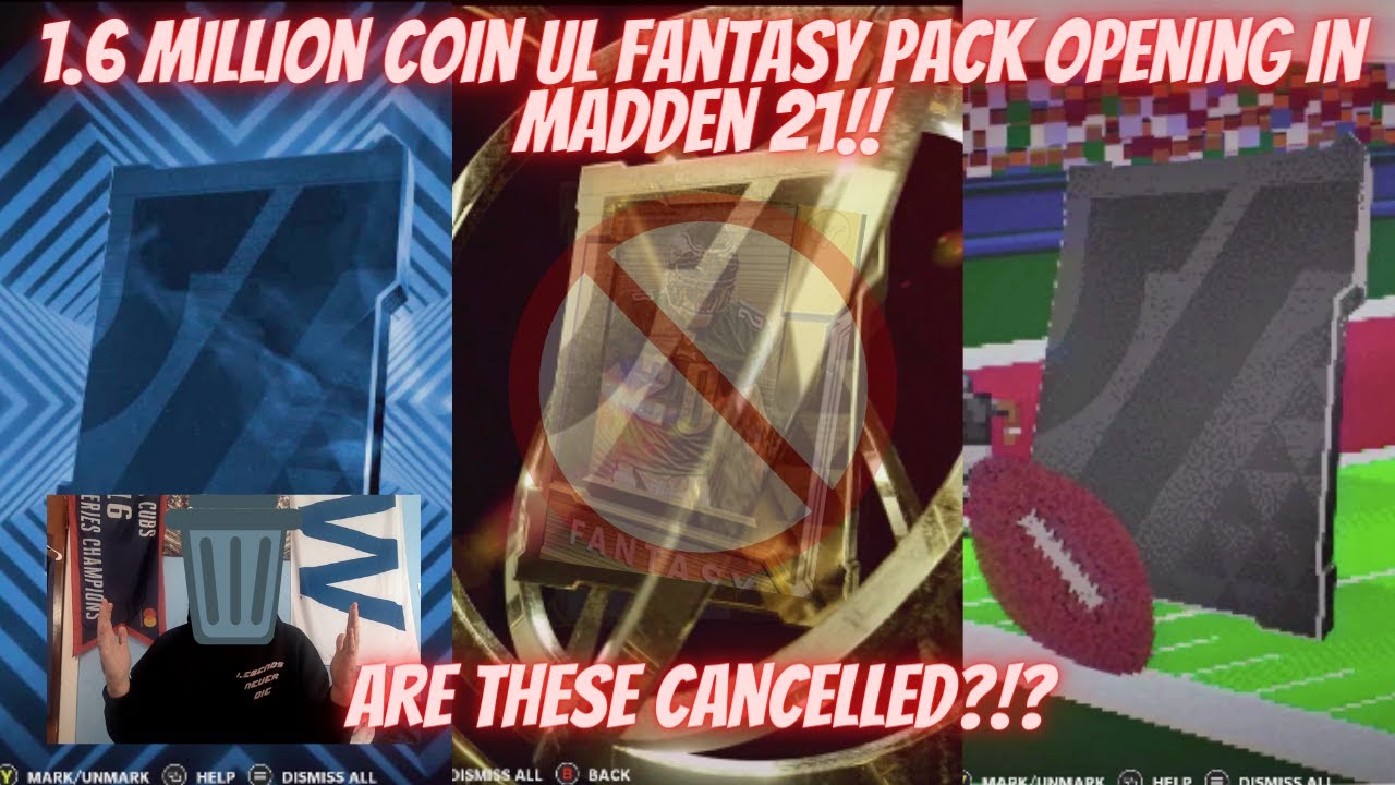 1.6 MILLION COIN ULTIMATE LEGEND PACK OPENING IN MADDEN 21!! WHAT IS GOING ON WITH THESE PACKS?!?