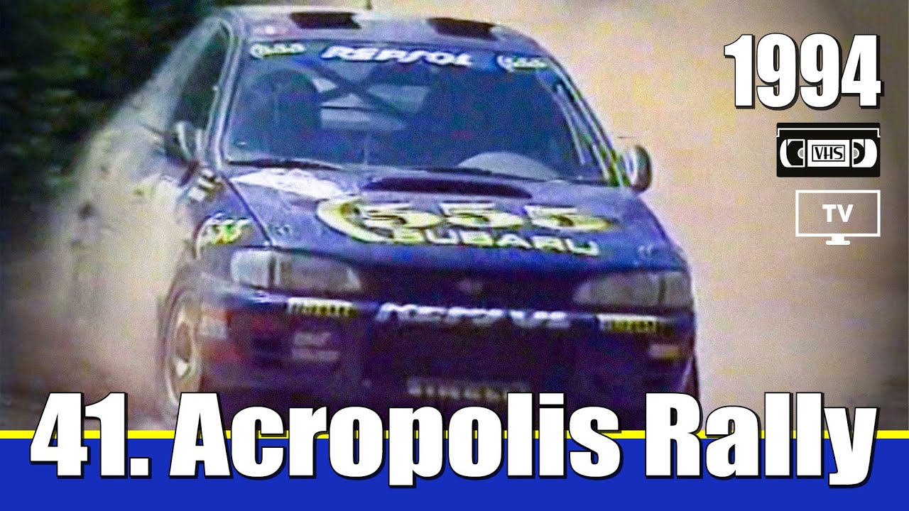 41. Acropolis Rally  -  1994   - RallyeShop.hu