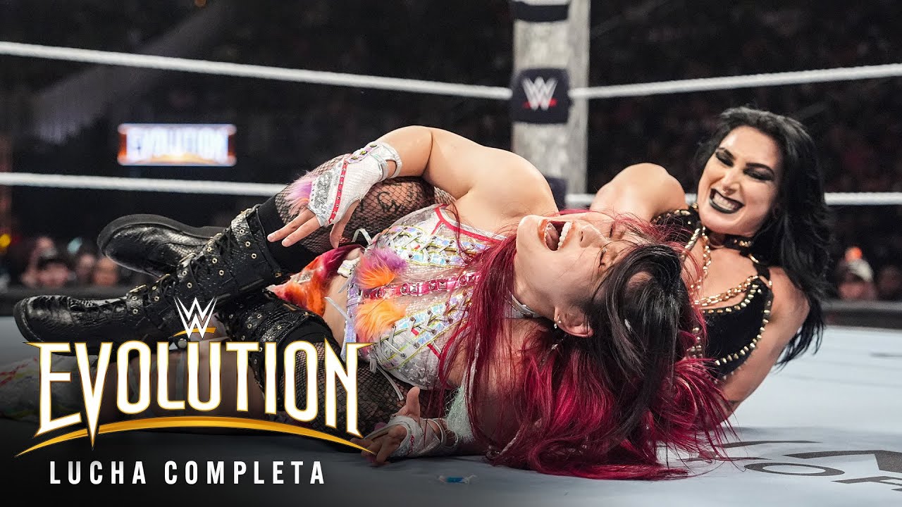 LUCHA COMPLETA: IYO SKY vs. Rhea Ripley | Campeonato Mundial Femenino: Evolution 2025