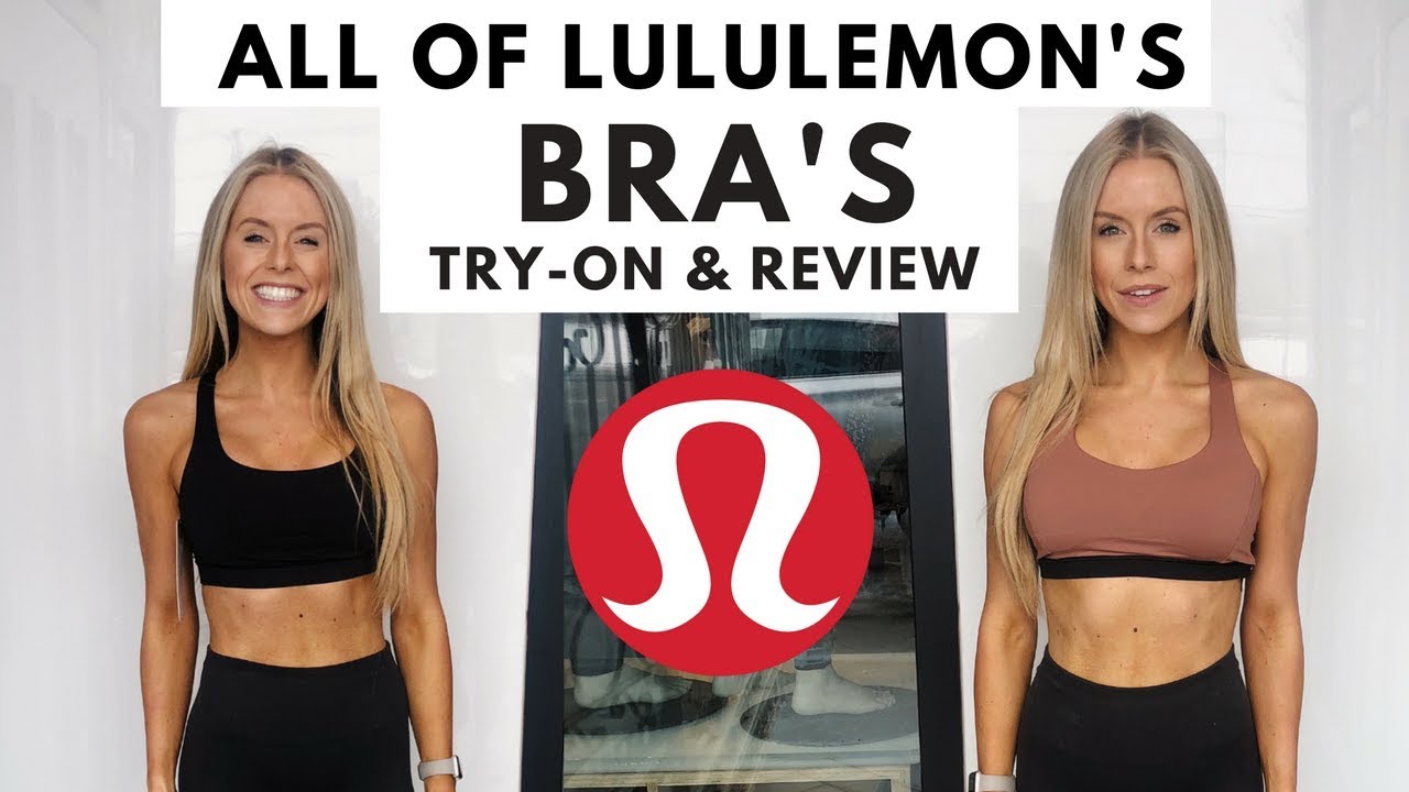 EVERY Lululemon Sports Bra Try On & Review | Keltie O'Connor
