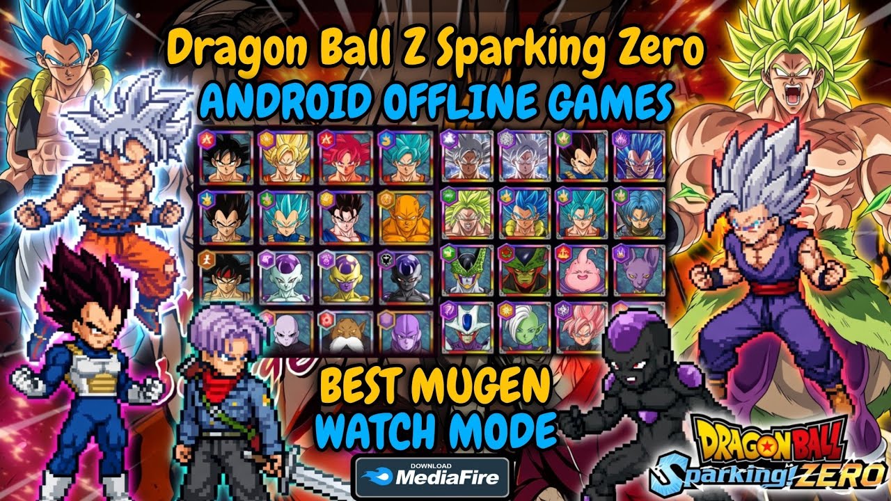 DOWNLOAD!! Dragon Ball Sparking Zero Mugen Android Offline 2026 - Best Characters Edition 💯🔥