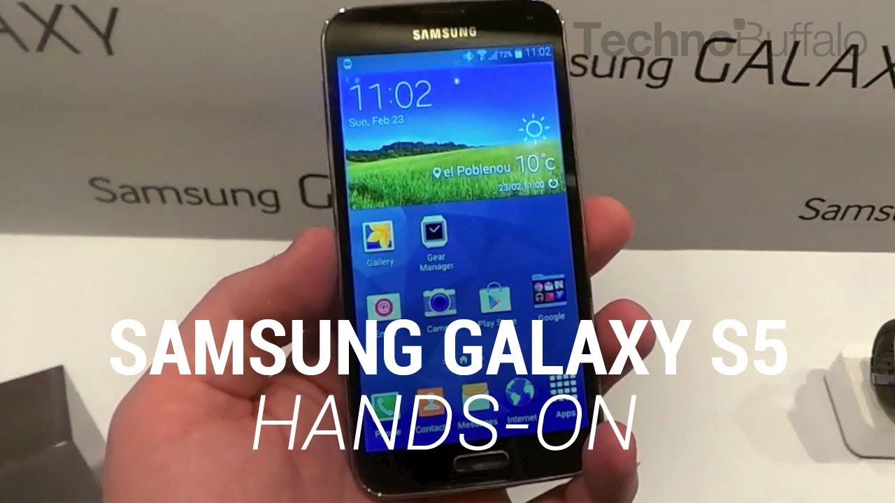 Samsung Galaxy S5 Hands-On