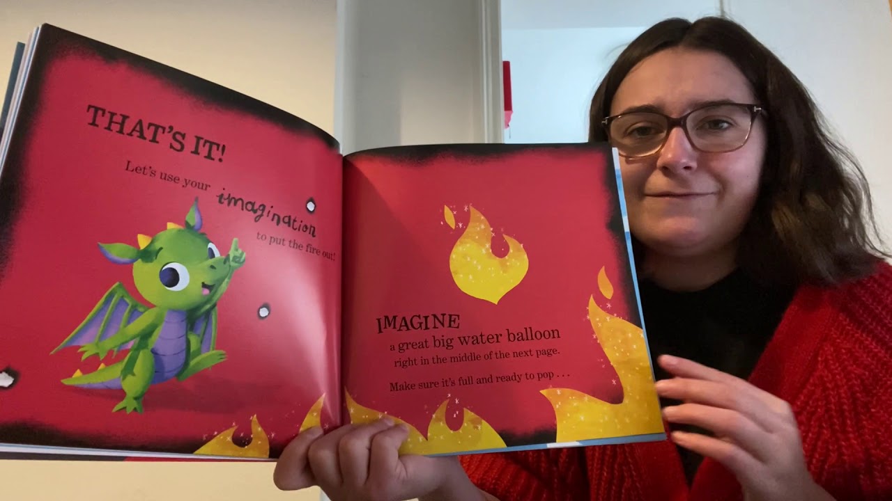 There's a Dragon in your book