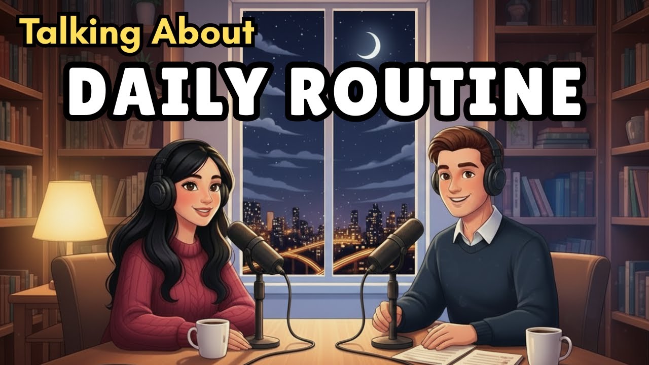 How to Talk About Your Daily Routine | English Podcast for Speaking Practice