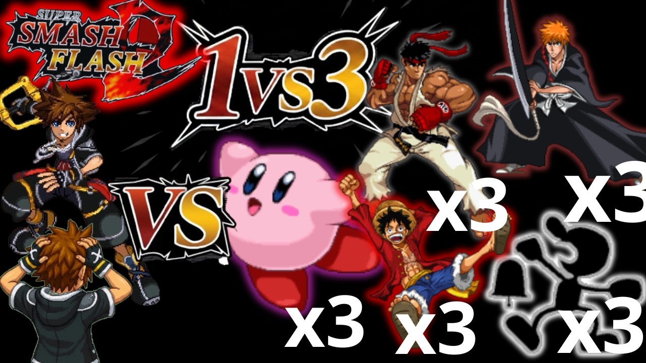 1 VS 3 RETOS LOCOS EN SSF2 PARTE 6