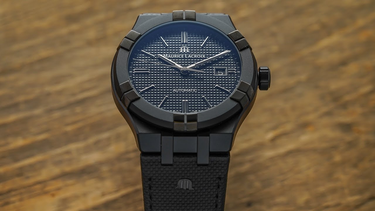 An Attractive All Black Sports Watch: Maurice Lacroix Aikon Black Review