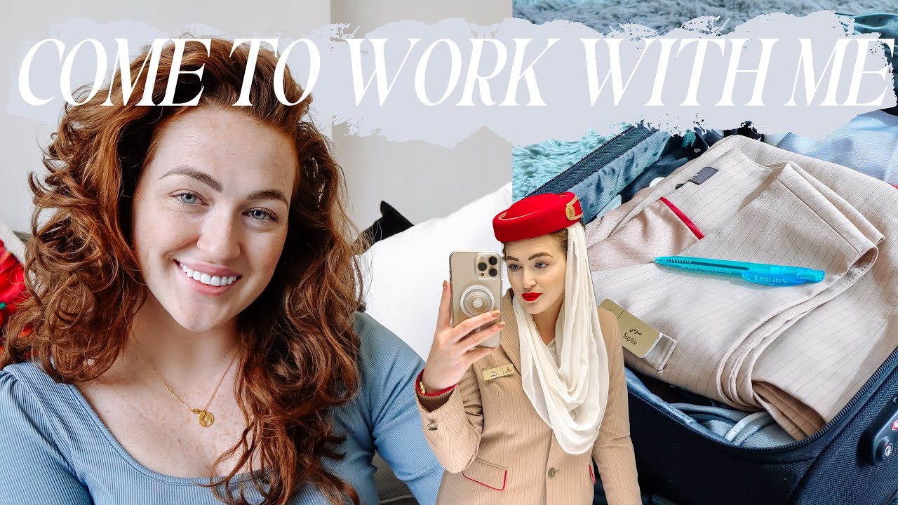 WEEKEND VLOG | Come To Work With Me | Pack With Me For Work | Flying To Lebanon | FLIGHT ATTENDANT
