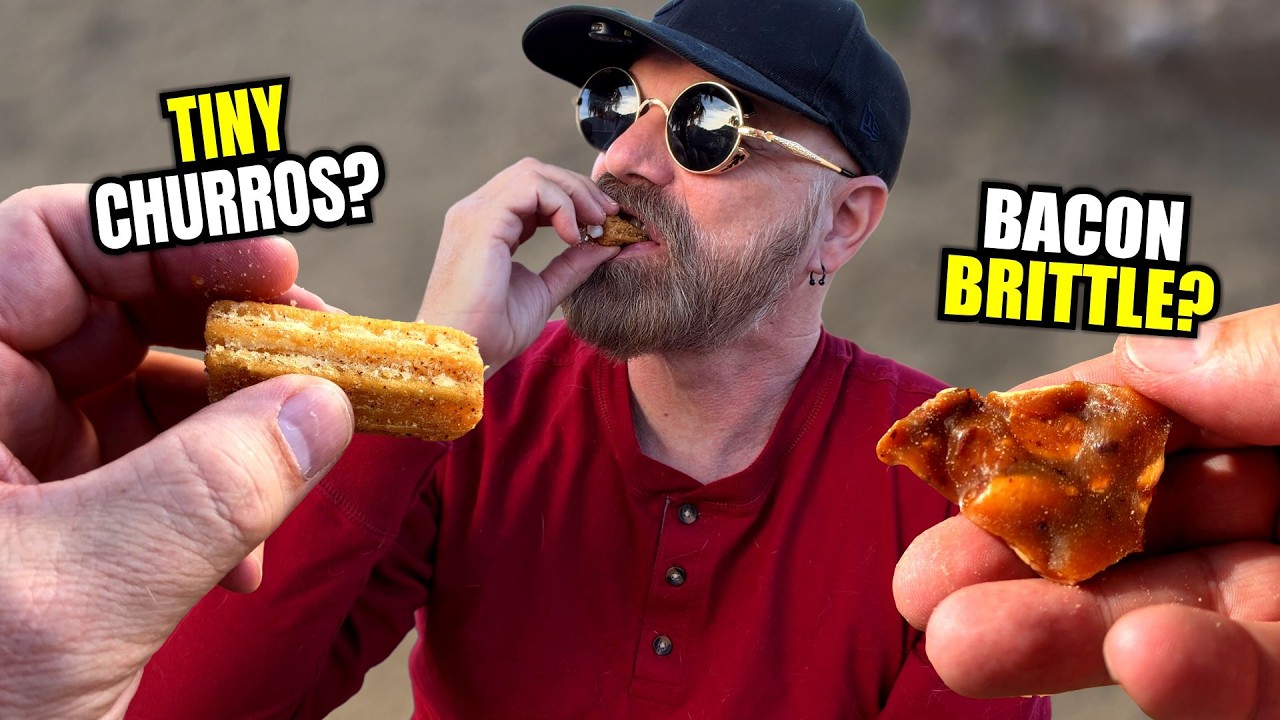 Bacon Brittle & Taco Bell Salted Caramel Churros | Vlog 71