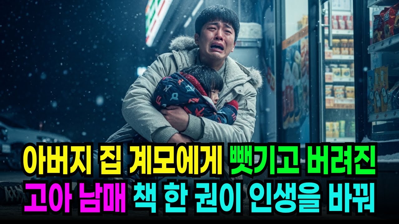 계모에게 집 뺏기고 버려진 19살 고아 남매, 책 한 권이 인생 역전해버리는데...ㅣ노후사연ㅣ감동사연ㅣ사연라디오ㅣ오디오북