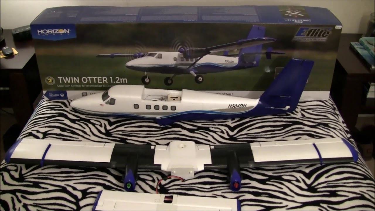 E-flite Twin Otter 1.2m BNF Basic - Assembly and general impressions