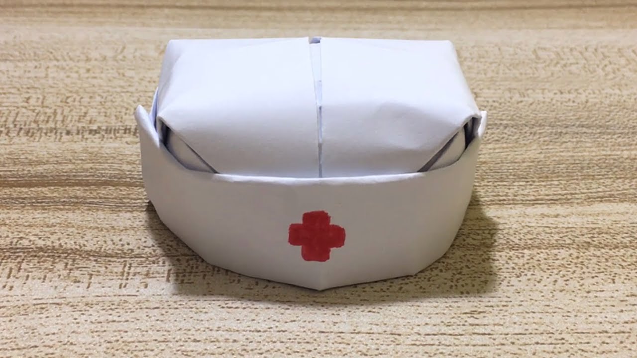 Origami Cap Doctor | Paper Hat for Doctor