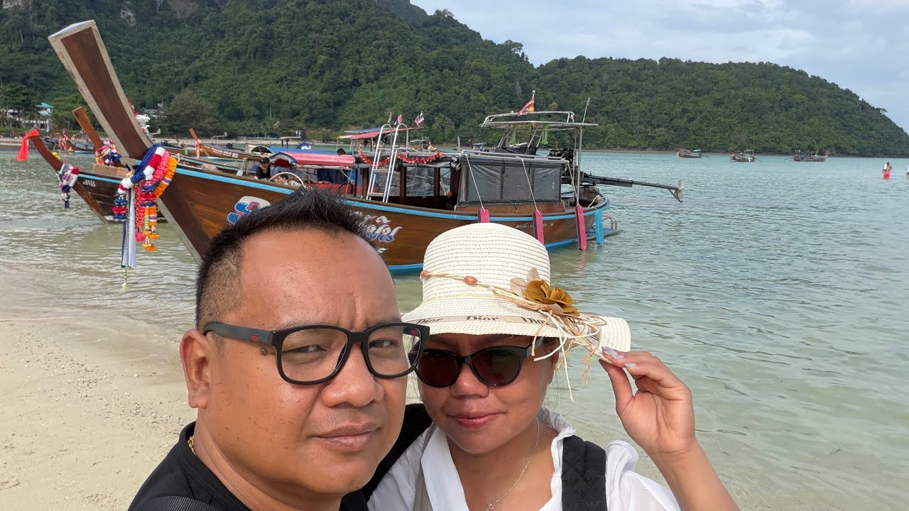 Thailand trip 2026-01-07 Ep.05 เกาะพีพี เดินเล่นที่หาดโล๊ะดาลัม และในตลาดบนเกาะพีพี
