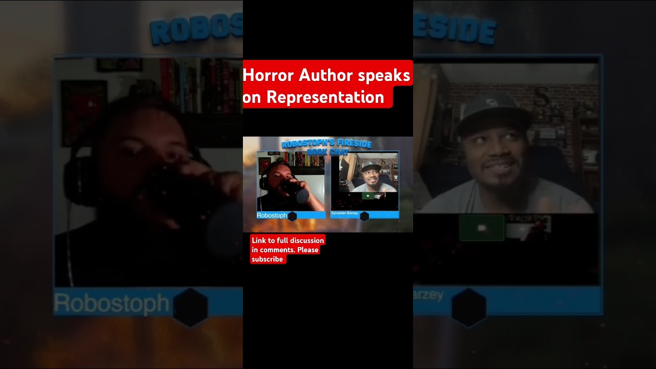 Horror Author speaks on Representation 