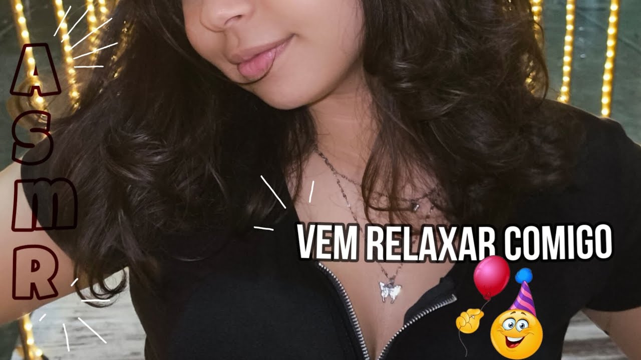 Asmr caseirinho Pincel na tela, hand moviments e mouth sounds