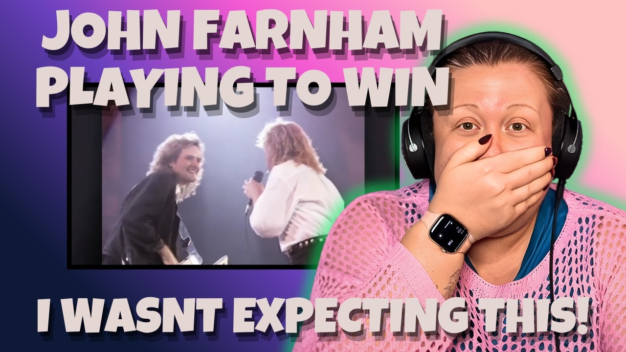 NEVER Heard John Farnham's 'Playing To Win'! CRAZY First Time Reaction!